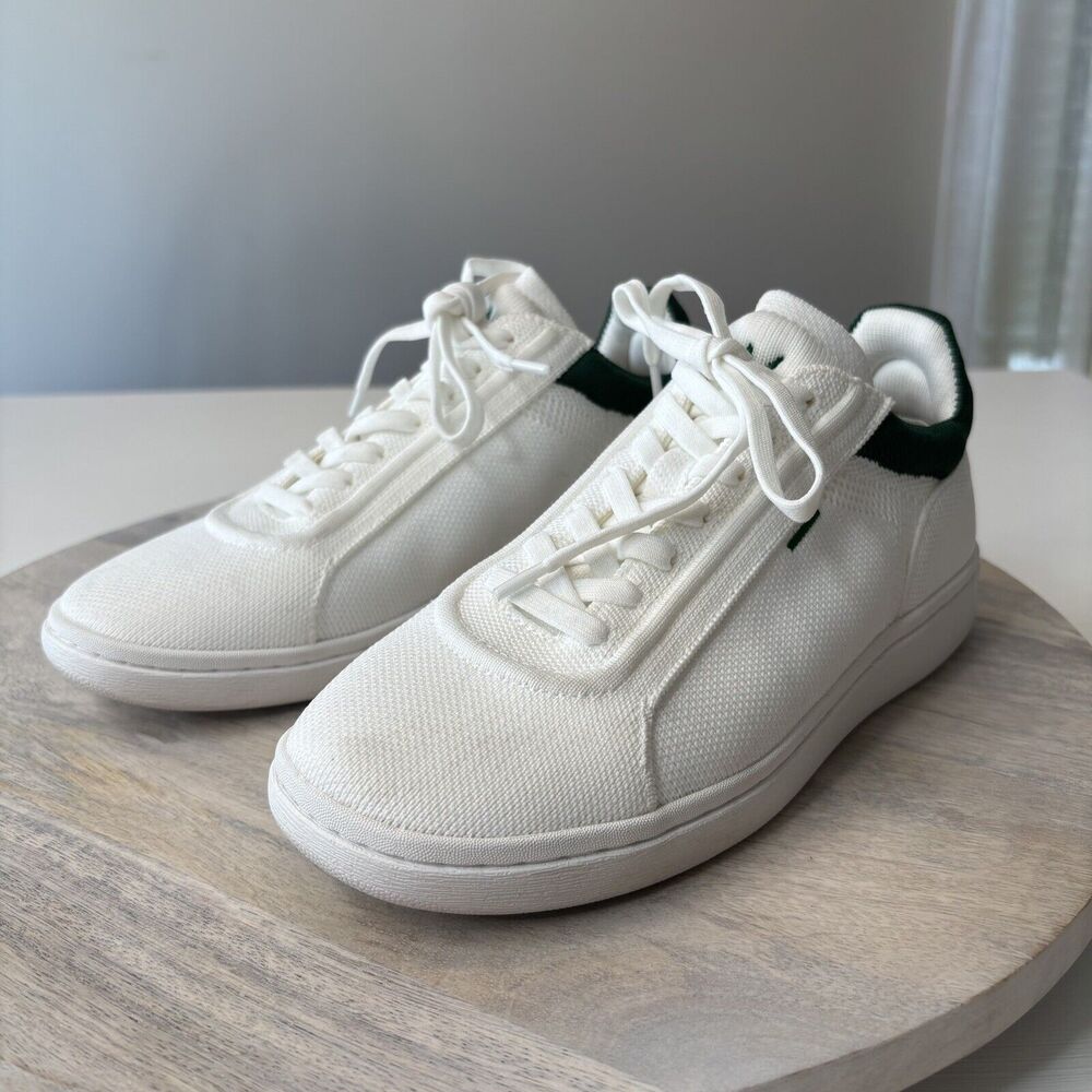 Vivaia V-Prime White with‎ Green Water Repellent Sneakers Shoes US Size 6